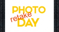 Photo Retakes are on Thursday, November 2 at 9:00am in the Library!